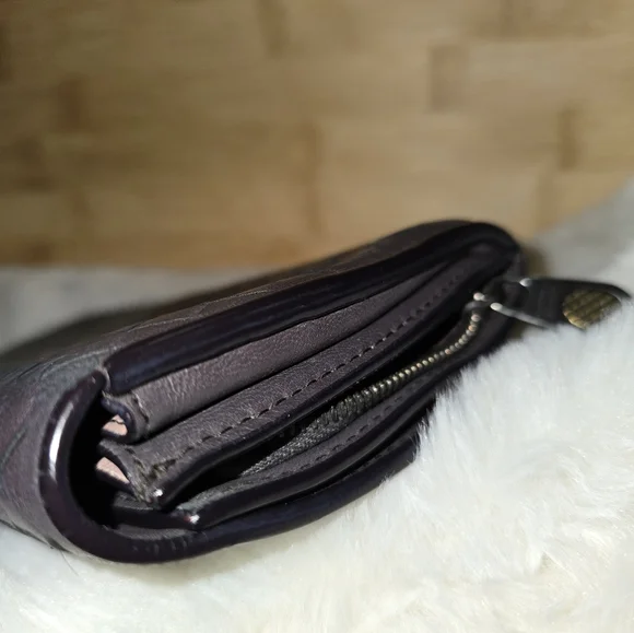 Bottega Veneta Brown Long Leather Wallet